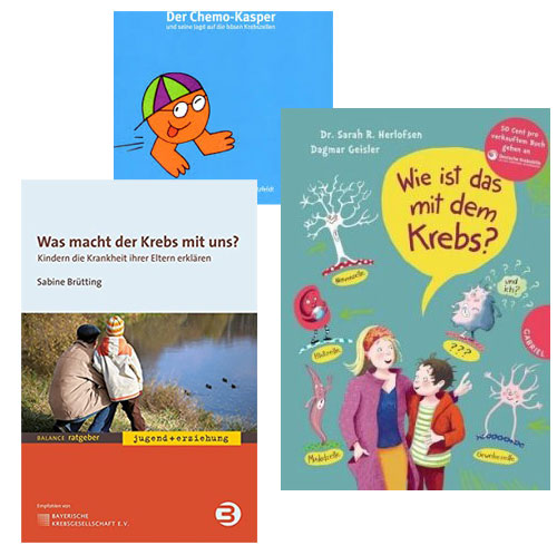 Buchtipps zum Thema Kinder und Krebs im mymedaq Magazin