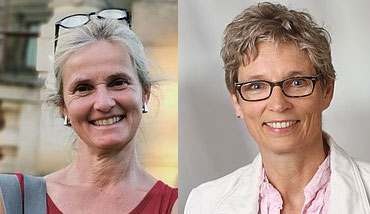 donum vitae Beraterinnen Ursula Meller und Sabine Strunge