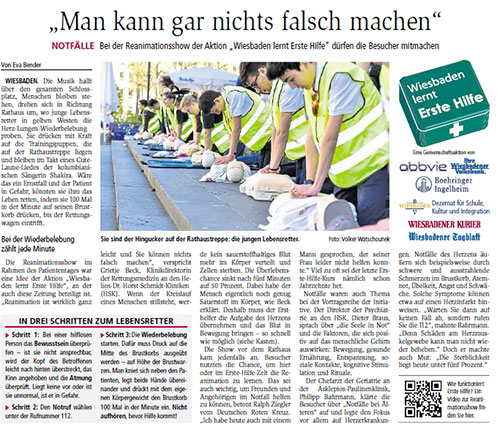 Was tun bei Badeunfällen - Erste Hilfe Wiesbaden - Gesundheitskompass Wiesbaden